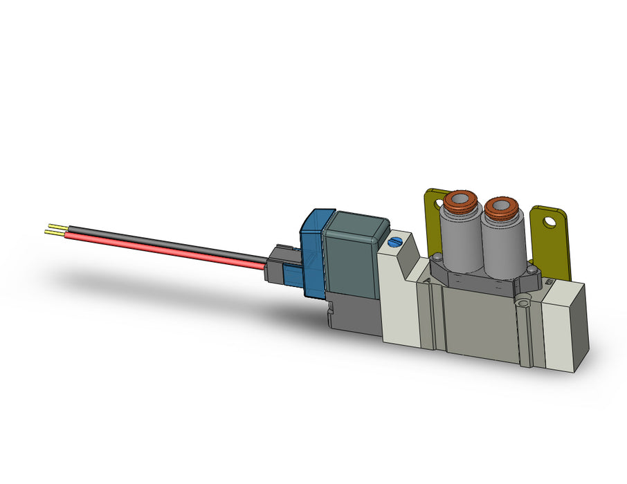SY3120T-5LZD-N3-F2 VALVE, SGL SOL, BODY PT (DC)