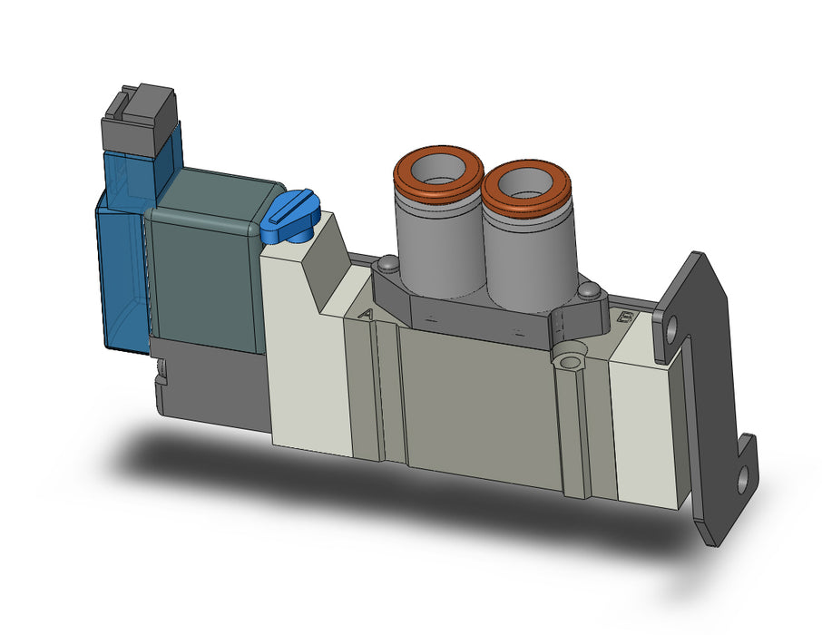 SY3120T-5MNZE-C6-F1 VALVE, SGL SOL, BODY PT (DC)