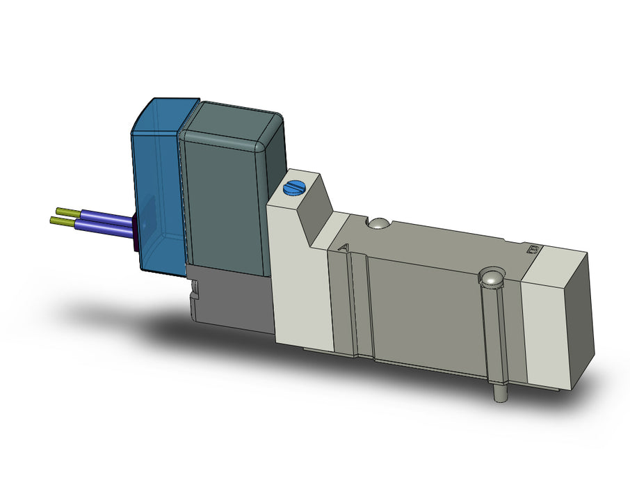 SY3140-3GZD VALVE, SGL SOL, BASE MT (AC)
