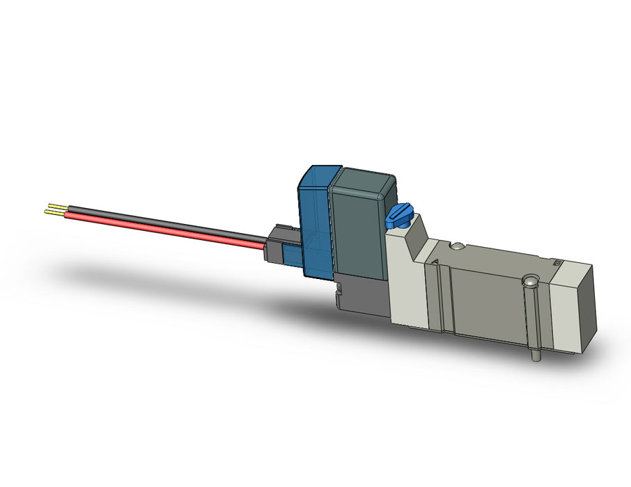 SY3140-3LZE VALVE, SGL SOL, BASE MT (AC)