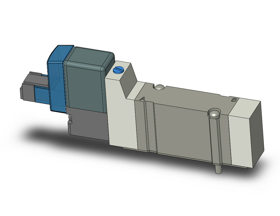 SY3140-5LNUD VALVE, SGL SOL, BASE MT