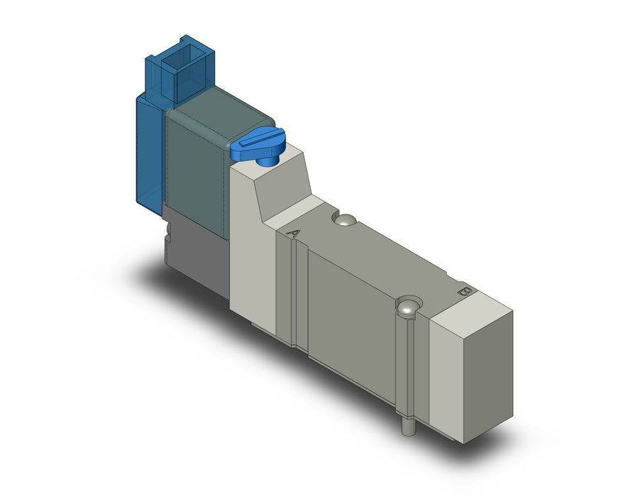 SY3140-5MOZE VALVE, SGL SOL, BASE MT (DC)