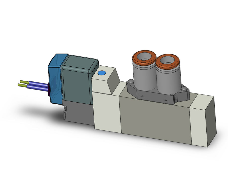 SY3160-5H-C6 VALVE, SGL SOL, CASSETTE (DC)