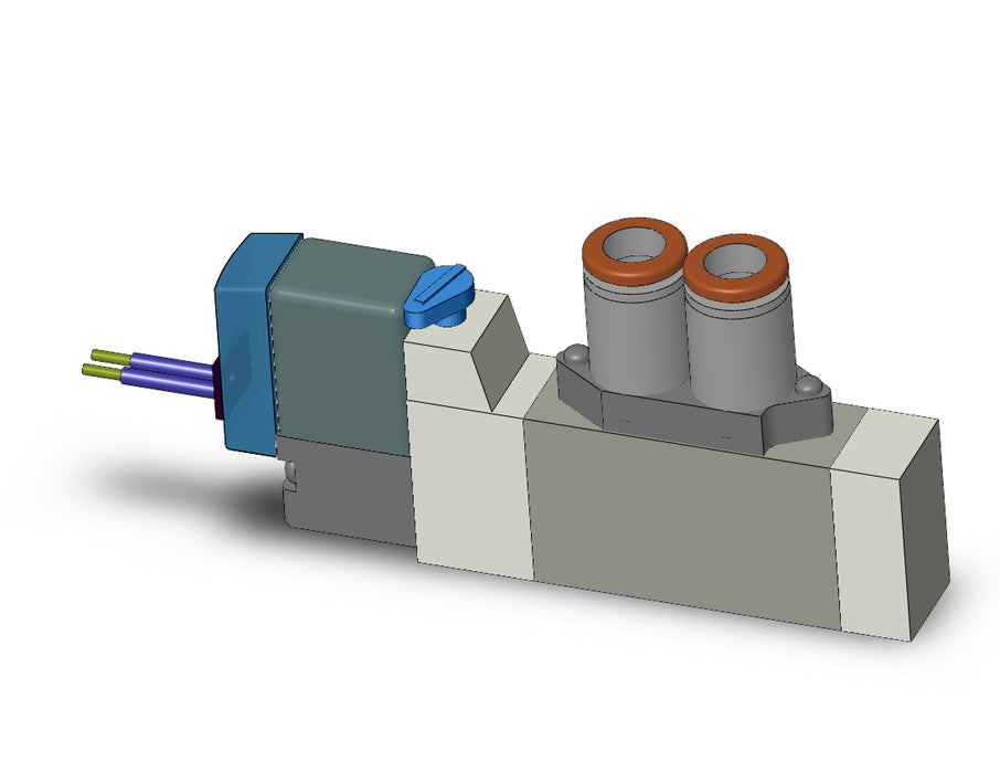 SY3160-5HZE-C6 VALVE, SGL SOL, CASSETTE (DC)