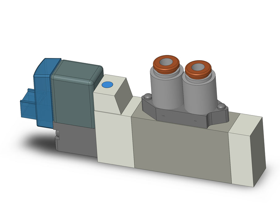 SY3160-6LOZ-C4 5 port solenoid valve