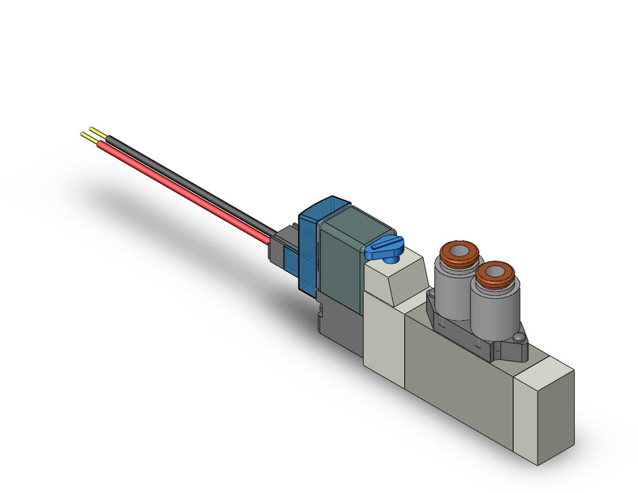 SY3160-6LZE-C4 VALVE, SGL SOL, CASSETTE (DC)