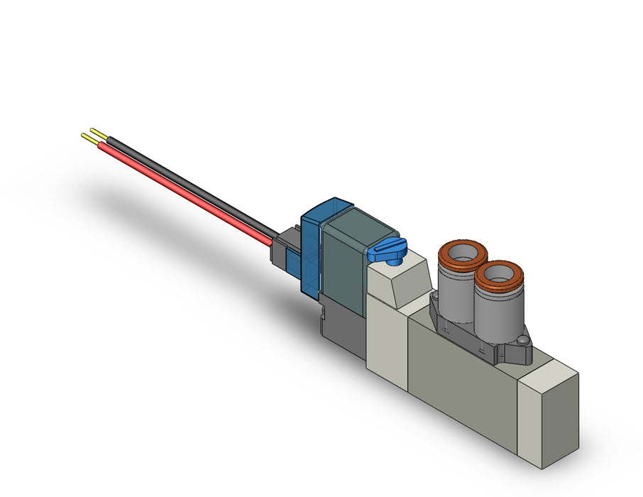 SY3160-6LZE-C6 VALVE, SGL SOL, CASSETTE (DC)
