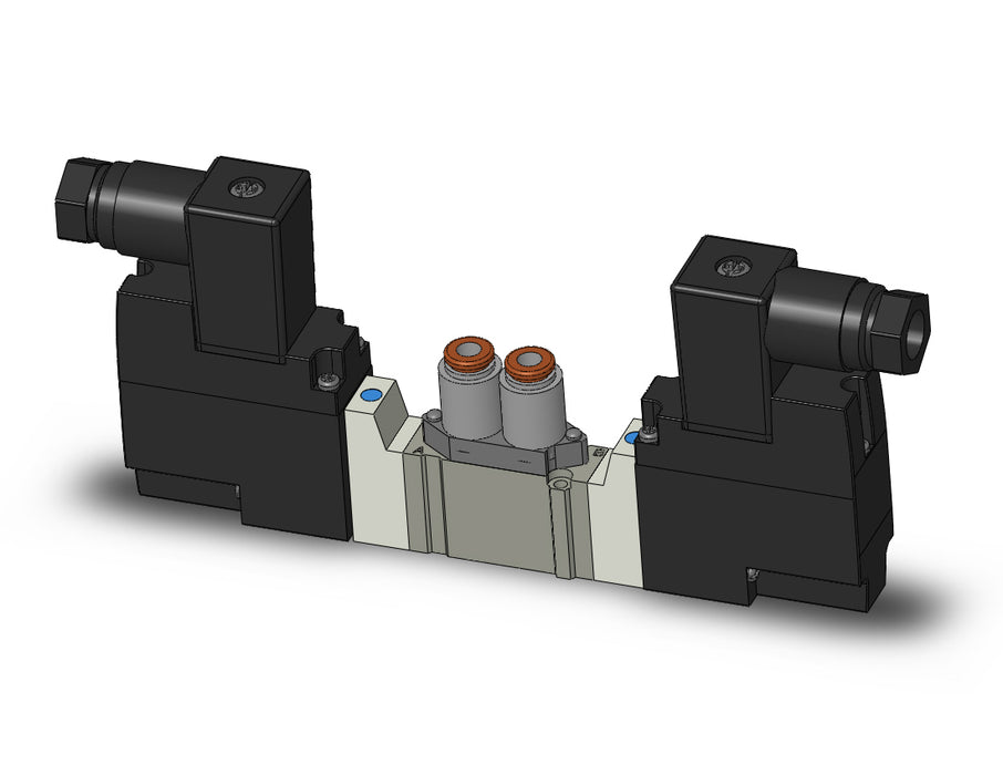 SY3220-5DZ-C4 VALVE, DBL SOL, BODY PT