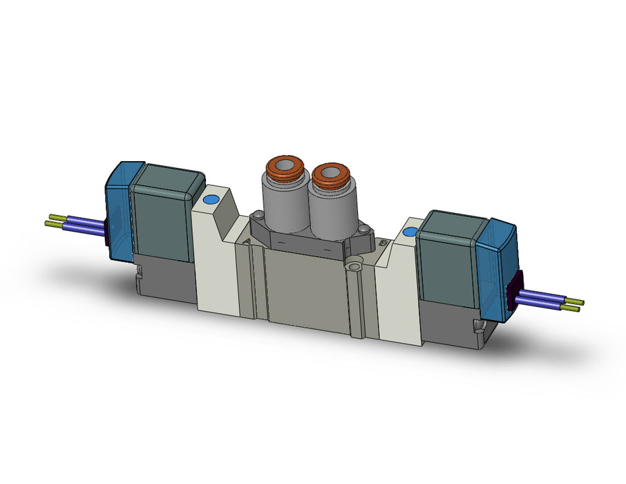 SY3220-5G-C4 VALVE, DBL SOL, BODY PT (DC)