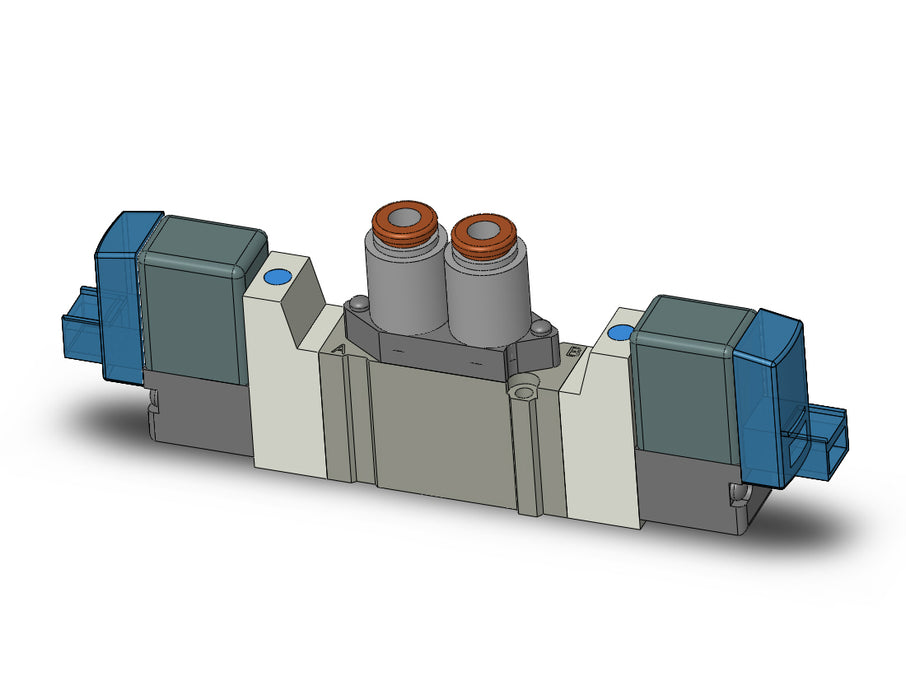 SY3220-5LO-C4 VALVE, DBL SOL, BODY PT (DC)
