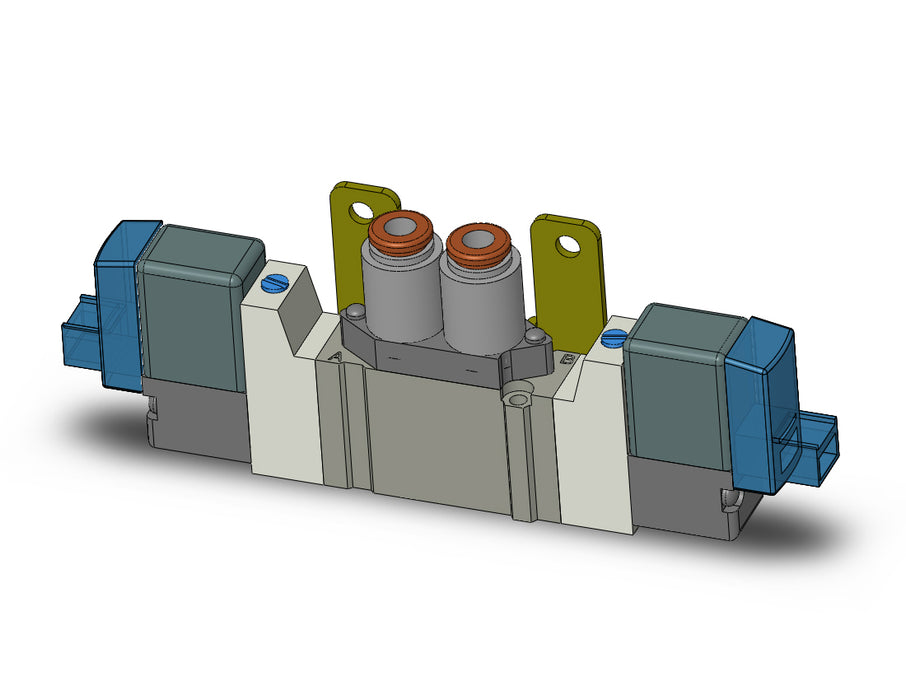 SY3220-5LOZD-C4-F2 5 port solenoid valve