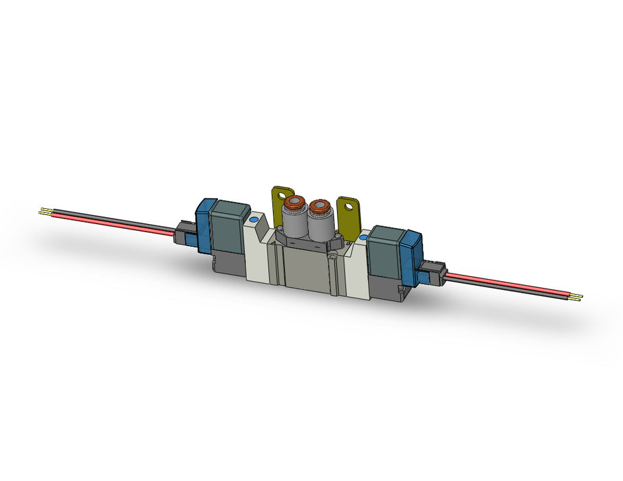 SY3220-5LU-C4-F2 VALVE, DBL SOL, BODY PT (DC)