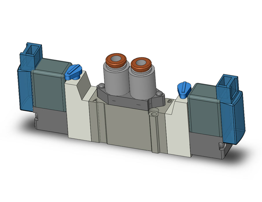 SY3220-5MOZE-C4 5 port solenoid valve