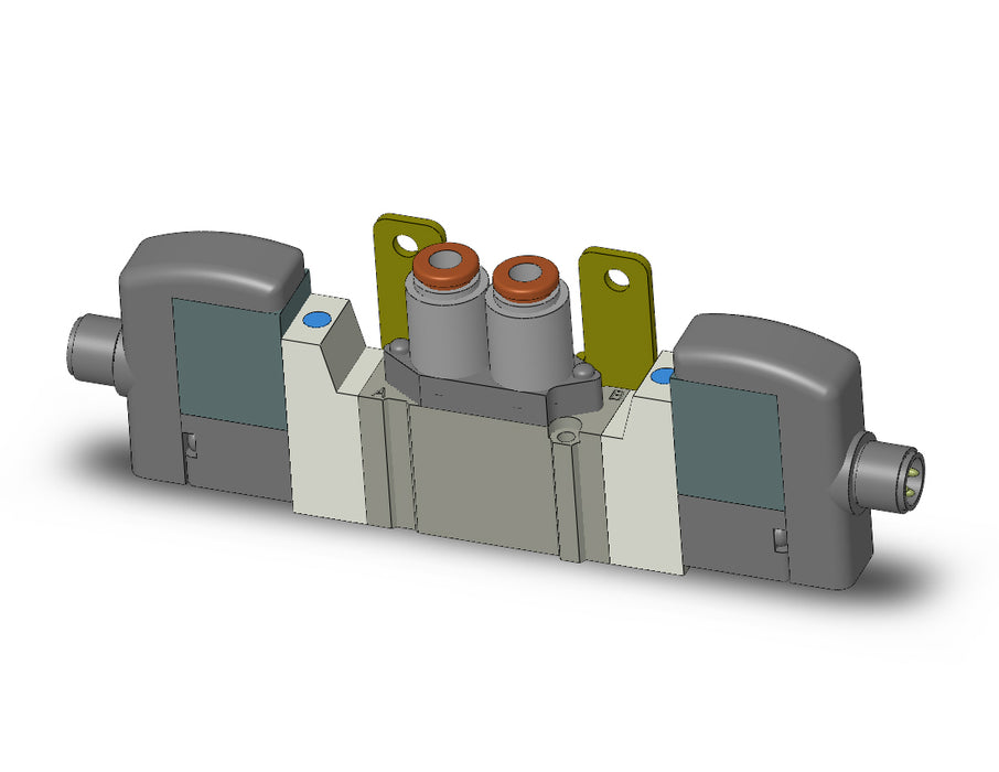 SY3220-5WAOZ-C4-F2 VALVE, DBL SOL, BODY PT