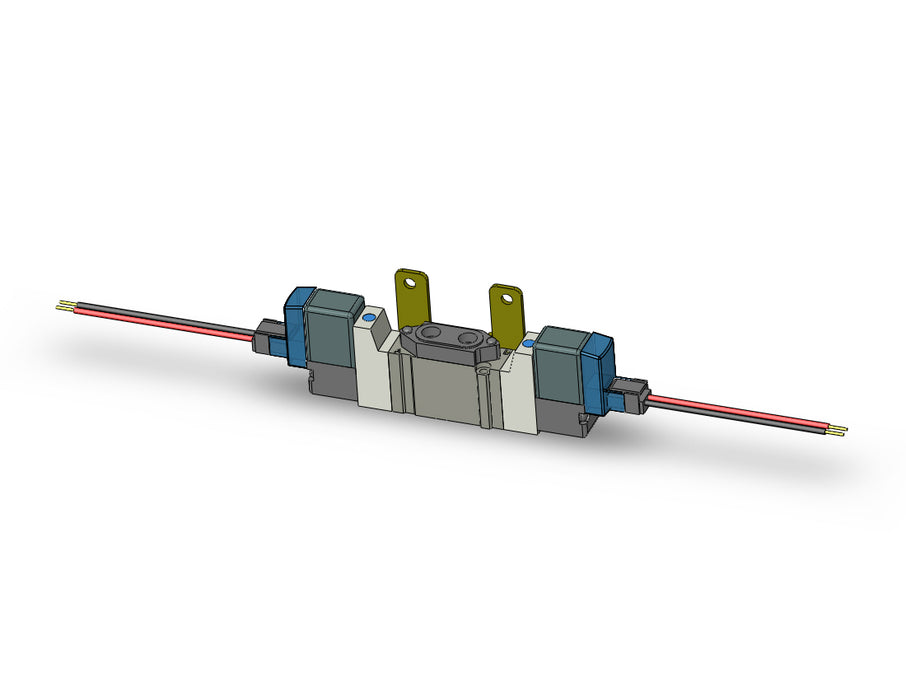 SY3220-6LZ-M5-F2 5 port solenoid valve