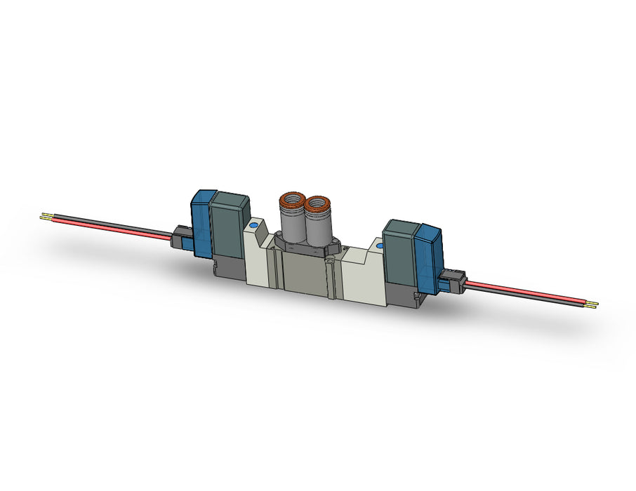 SY3320-3L-N7 VALVE, DBL SOL, BODY PT (AC)