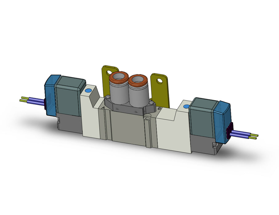 SY3320-5GZ-C6-F2 5 port solenoid valve