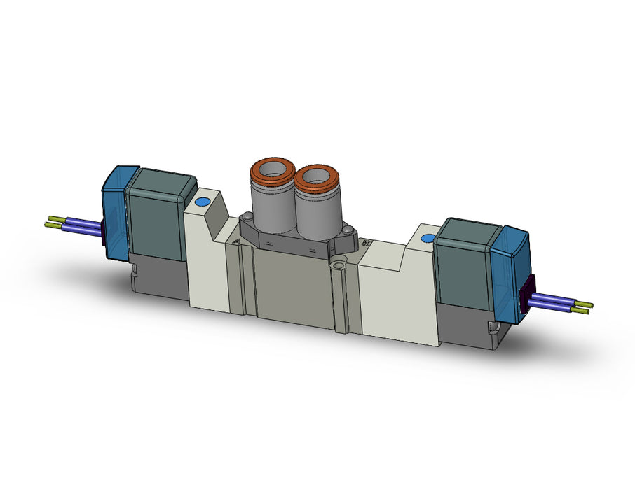 SY3320-5HZ-C6 VALVE, DBL SOL, BODY PT (DC)