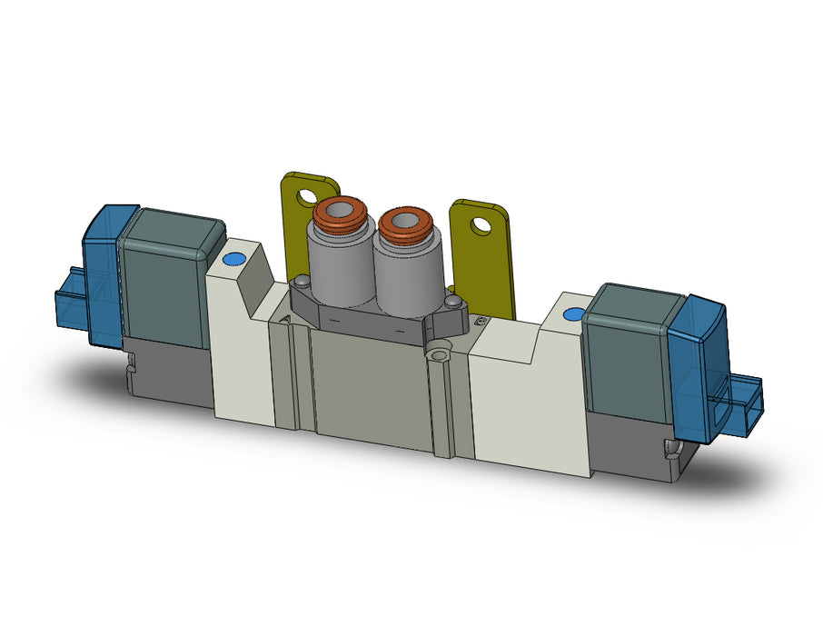 SY3320-5LO-C4-F2 VALVE, DBL SOL, BODY PT (DC)
