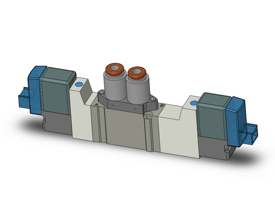 SY3320-5LOZ-C4 VALVE, DBL SOL, BODY PT
