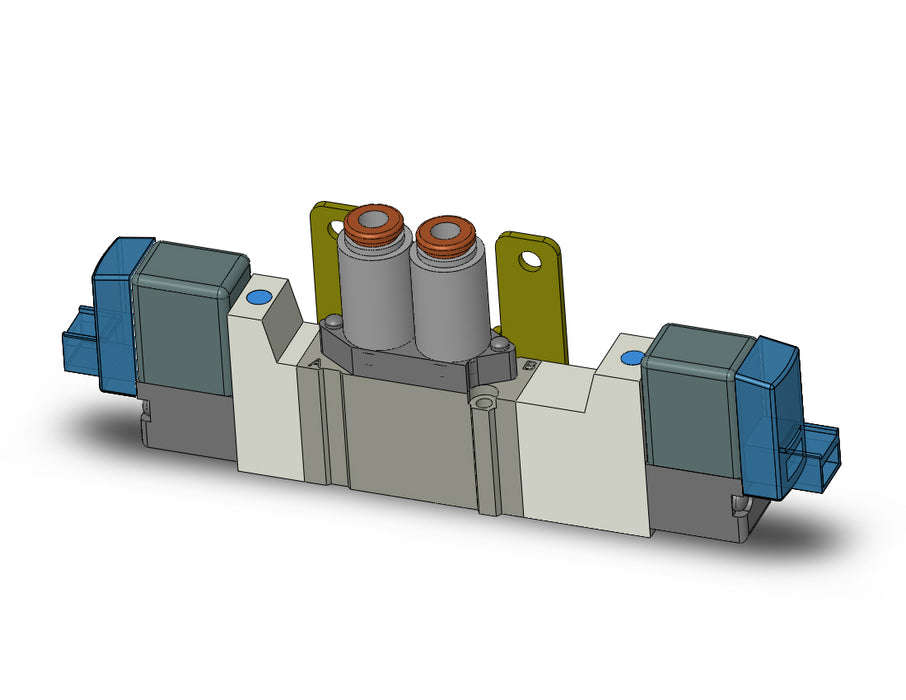 SY3320-5LOZ-N3-F2 VALVE, DBL SOL, BODY PT (DC)