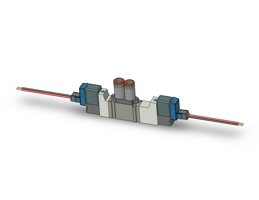 SY3320-6LZ-N7 VALVE, DBL SOL, BODY PT (DC)