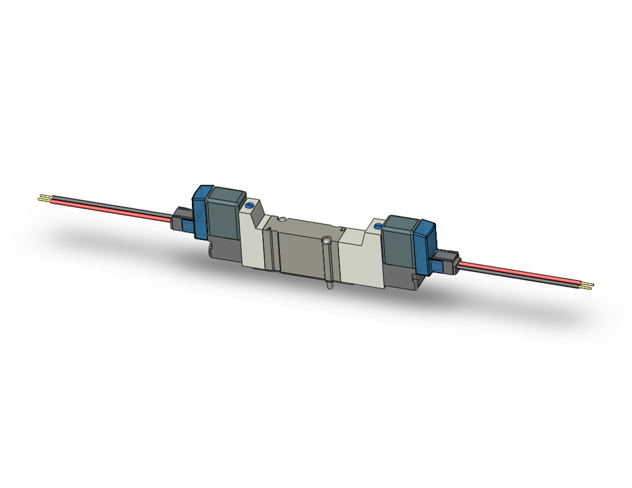 SY3340-5LZD VALVE, DBL SOL, BASE MT (DC)