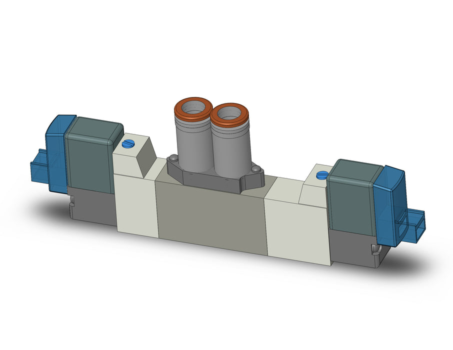 SY3360-5LOZD-N7 VALVE, DBL SOL, CASSETTE (DC)