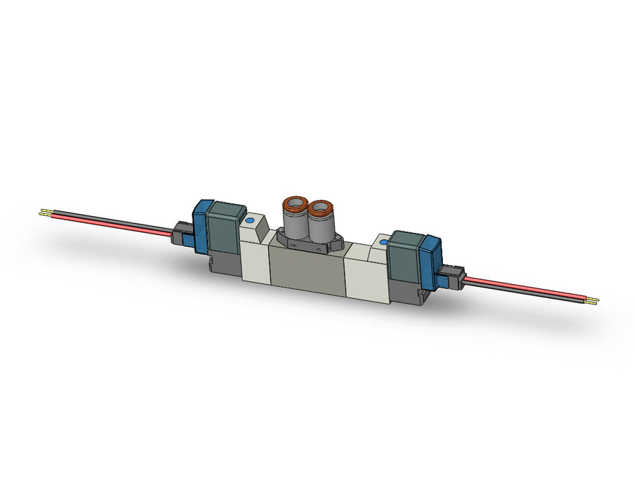 SY3360-5LU-C6 VALVE, DBL SOL, CASSETTE (DC)