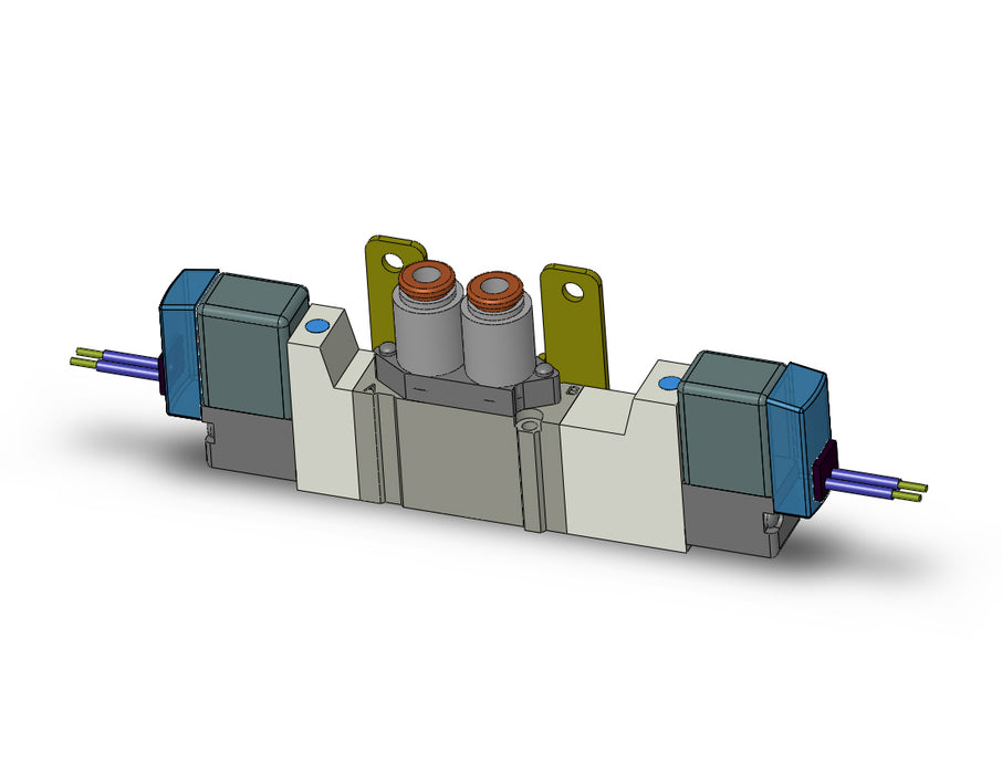 SY3420-5G-C4-F2 VALVE, DBL SOL, BODY PT (DC)