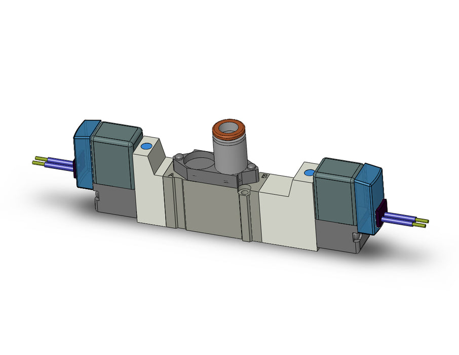 SY3420-5GZ-C6 VALVE, DBL SOL, BODY PT (DC)
