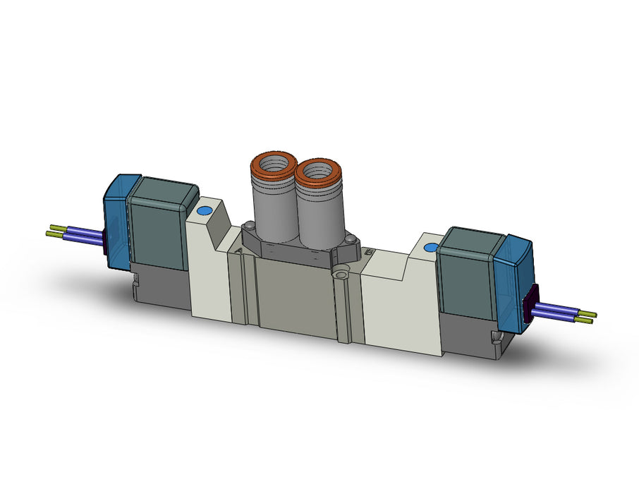 SY3420-5GZ-N7 VALVE, DBL SOL, BODY PT (DC)