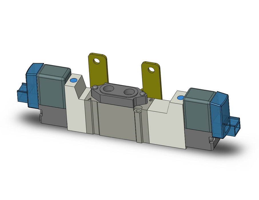 SY3420-5LOZ-M5-F2 VALVE, DBL SOL, BODY PT