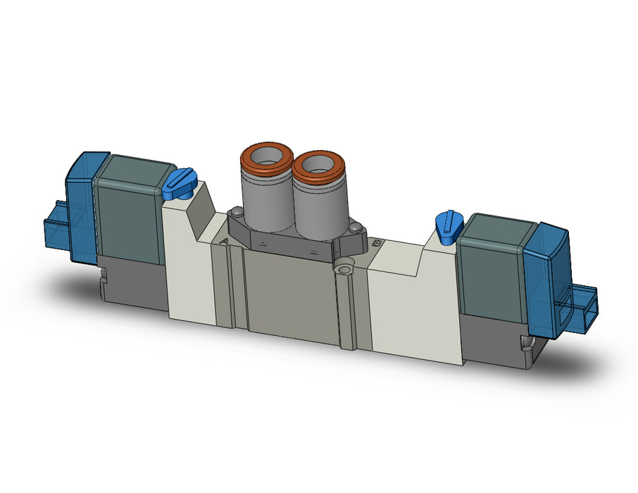 SY3420-5LOZE-C6 VALVE, DBL SOL, BODY PT (DC)