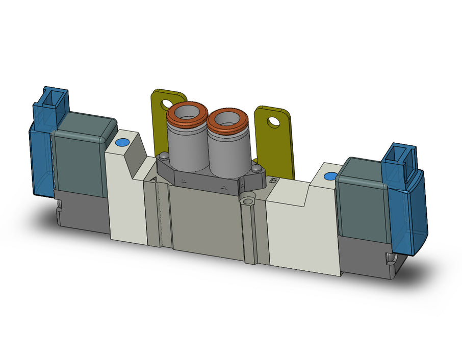 SY3420-5MOZ-C6-F2 VALVE, DBL SOL, BODY PT (DC)