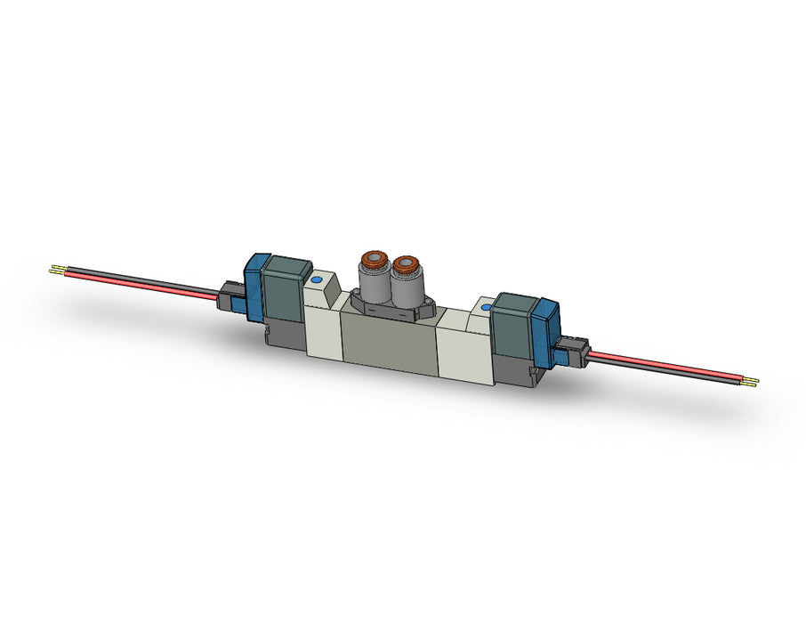 SY3460-6L-C4 VALVE, DBL SOL, CASSETTE