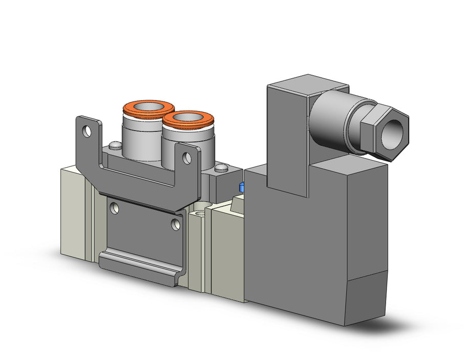 SY5120-1DE-C8-F2 VALVE, SGL SOL, BODY PT DIN