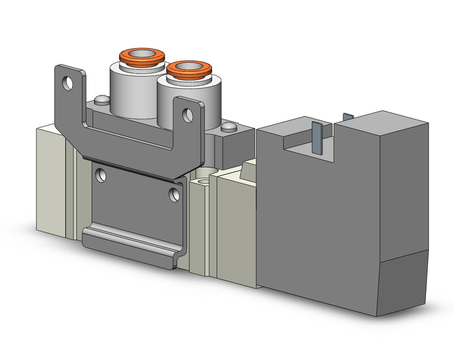 SY5120-5DOD-C6-F2 5 port solenoid valve