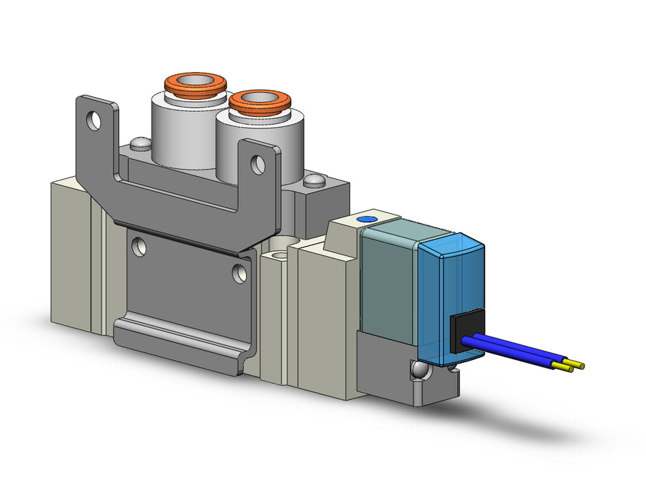 SY5120-5G-C6-F2 5 port solenoid valve
