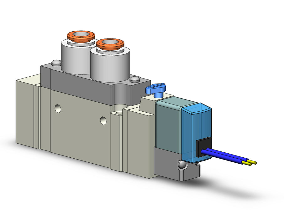 SY5120-5HE-C6 5 port solenoid valve