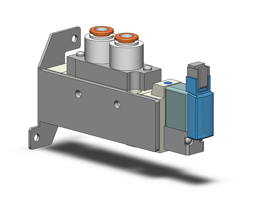 SY5120-5MNU-C6-F1 VALVE, SGL SOL, BODY PT (DC)