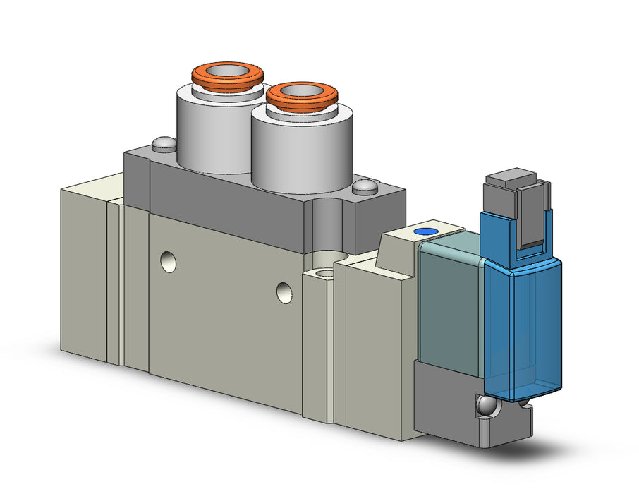 SY5120-5MNU-C6 VALVE, SGL SOL, BODY PT (DC)