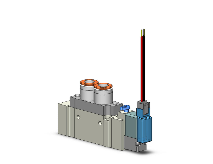 SY5120-5MZE-C8 VALVE, SGL SOL, BODY PT (DC)