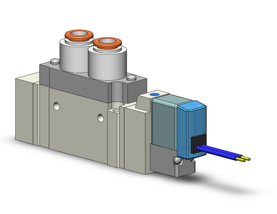 SY5120-6G-N7T VALVE, SGL SOL, BODY PT (DC)