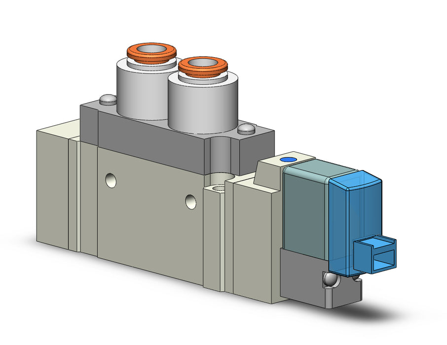 SY5120-SLOZ-C6 VALVE, SGL SOL, BODY PT (DC)