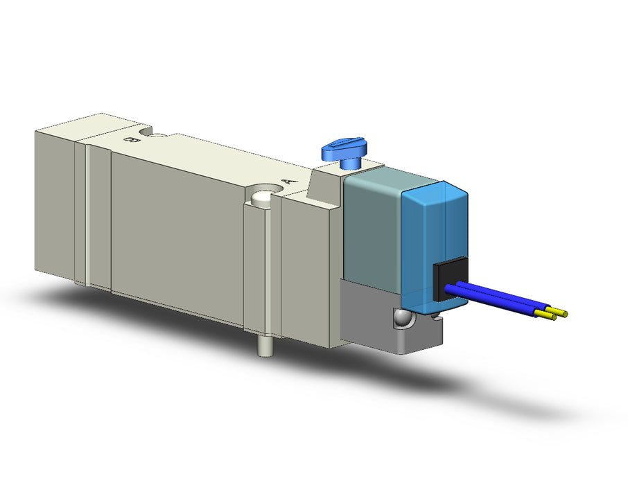 SY5140-3HZE VALVE, SGL SOL, BASE MT (AC)