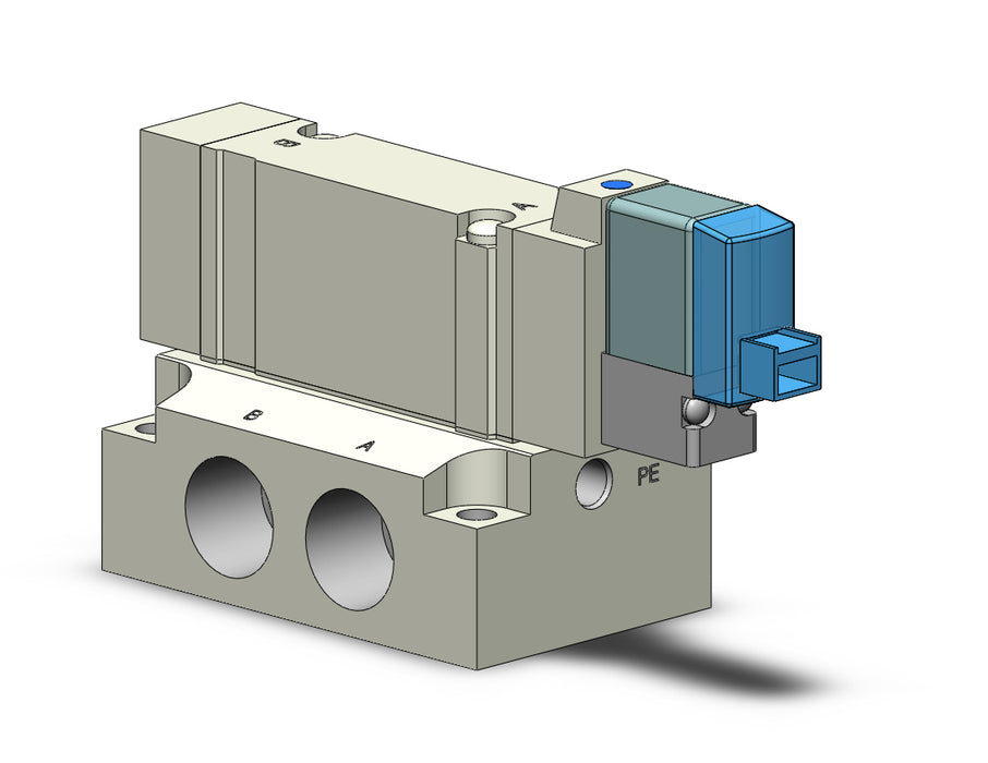 SY5140-3LOZ-02T 5 port solenoid valve