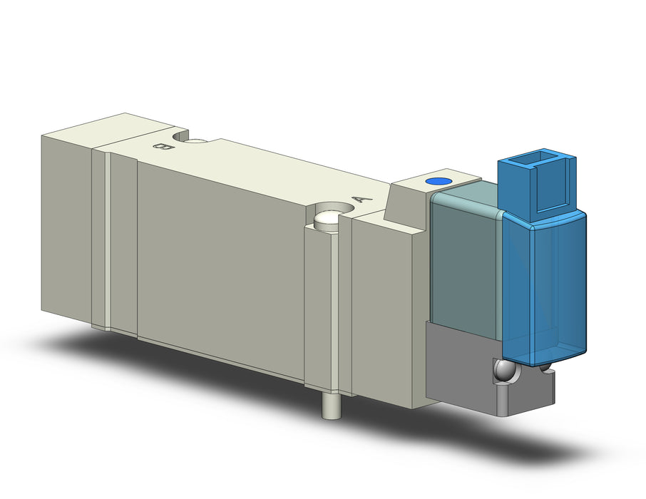 SY5140-3MO VALVE, SGL SOL, BASE MT (AC)