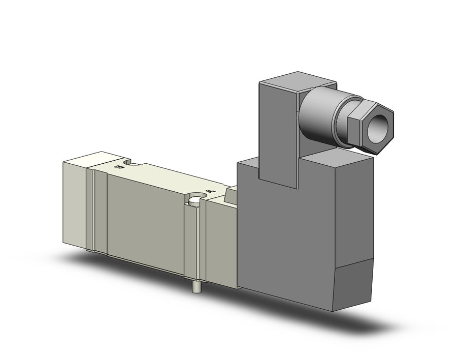 SY5140-4D VALVE, SGL SOL, BASE MT, DIN