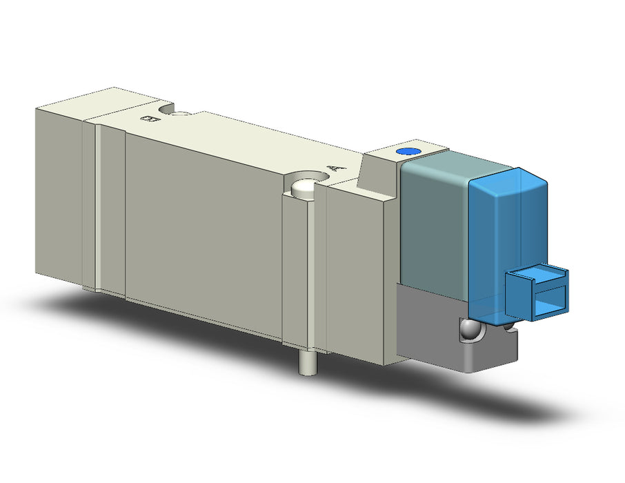 SY5140-4LOZ VALVE, SGL SOL, BASE MT (AC)